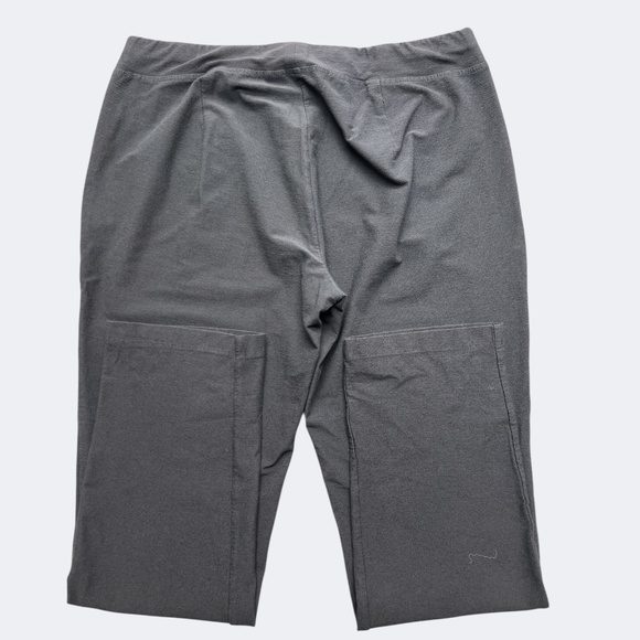 Eileen Fisher Pants Women XS Gray Washable Ankle Pull On Stretch Crepe Viscose - Picture 3 of 6